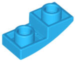 LEGO® Alkatrészek (Pick a Brick) Sötét azúr 1X2X2/3 Inverz Íves Elem 6231942 (6231942)
