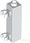 LEGO® Alkatrészek (Pick a Brick) Fehér 1X1X3 Elem +2 Vízszintes Tartó 4563684 (4563684)