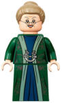 LEGO® Minifigurák Minerva McGalagony Professzor - Sötétzöld köntös, Barna haj hp293 (hp293)