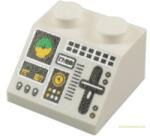LEGO® Alkatrészek (Pick a Brick) Fehér 2x2/45° elem, repulőgép irányító panel 4288083 (4288083)