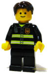 LEGO® Minifigurák Tűzoltó fényvisszaverős csíkos felsővel twn091 (twn091)
