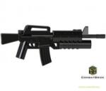 LEGO® Alkatrészek (Pick a Brick) Fémszürke M16A2 Gépkarabély, M203 gránátvetővel CBR110 (CBR110)