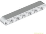 LEGO® Alkatrészek (Pick a Brick) Fehér 7 Lyukú Technic Tengely 4495927 (4495927)
