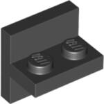 LEGO® Alkatrészek (Pick a Brick) Fekete konzol 2 x 2, 1 x 2 Középen 6250020 (6250020)