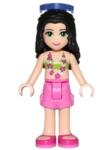 LEGO® Minifigurák Emma - Sötétrózsaszín Sort, Lime Bikini frnd204 (frnd204)