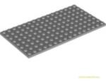 LEGO® Alkatrészek (Pick a Brick) Világos kékes-szürke 8X16 Lapos Elem 4598522 (4598522)