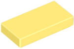 LEGO® Alkatrészek (Pick a Brick) Halvány sárga 1X2 Csempe 6061201 (6061201)
