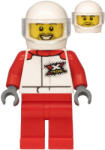LEGO® Minifigurák Helicopter Pilot - White Jacket with 'XTREME' Logo, Red Legs, White Helmet cty1197 (cty1197)