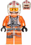 LEGO® Minifigurák Luke Skywalker (pilóta) - sisakrostély fent/lent sw0991 (sw0991)