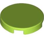 LEGO® Alkatrészek (Pick a Brick) Lime 2x2 Kerek Csempe 6092766 (6092766)