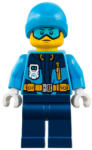 LEGO® Minifigurák Arctic Explorer - Male, Dark Blue Legs, Dark Azure Beanie, Medium Azure Ski Goggles cty0903 (cty0903)