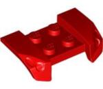 LEGO® Alkatrészek (Pick a Brick) Piros 2x4 Sárvédő 4653024 (4653024)
