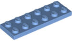 LEGO® Alkatrészek (Pick a Brick) Középkék 2x6 Lapos Elem 6101858 (6101858)