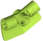 LEGO® Alkatrészek (Pick a Brick) Lime 2 x 3 x 1 ívelt technic panel 6454588 (6454588)