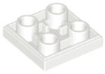 LEGO® Alkatrészek (Pick a Brick) Fehér 2x2 Fordított Csempe 6013866 (6013866)