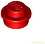 LEGO® Alkatrészek (Pick a Brick) Piros 1X1 Kerek Elem 614121 (614121)