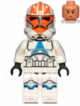 LEGO® Minifigurák Clone Trooper, 332nd Company (Phase 2) - Nougat Head sw1097 (sw1097)