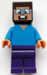 LEGO® Minifigurák Steve - sötétlila lábakkal, ijedt arccal min160 (min160)