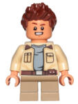 LEGO® Minifigurák Rowan - sötét cserszín dzsekiben sw0851 (sw0851)