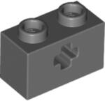 LEGO® Alkatrészek (Pick a Brick) Sötét Kékesszürke 1X2 Elem Keresztlukkal 4210935 (4210935)