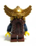 LEGO® Minifigurák Fantasy Era - Törpe aranyszínű sisakkal cas405 (cas405)