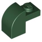 LEGO® Alkatrészek (Pick a Brick) Sötétzöld 1x1 Módosított Boltív Elem 4588024 (4588024)