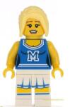 LEGO® Minifigurák Pom pom lány - kiegészítő nélkül col002 (col002)