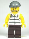 LEGO® Minifigurák Fogoly Szürke Sisakkal cty0266 (cty0266)