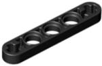 LEGO® Alkatrészek (Pick a Brick) Fekete 1x5 Technic Emelőkar 6030286 (6030286)