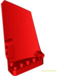 LEGO® Alkatrészek (Pick a Brick) Piros Technic Panel 174, Bal Oldal, 5X11 4540799 (4540799)