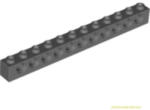 LEGO® Alkatrészek (Pick a Brick) Sötét Kékesszürke 1X12 Technic Elem Oldalán 11 Lyukkal 4210963 (4210963)