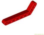 LEGO® Alkatrészek (Pick a Brick) Piros Technic 1x9 (7-3) elem 4141743 (4141743)