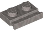 LEGO® Alkatrészek (Pick a Brick) Matt ezüst 2X1 Lapos Elem Horonnyal 6132264 (6132264)