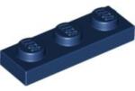 LEGO® Alkatrészek (Pick a Brick) Sötétkék 1X3 Lapos Elem 4177735 (4177735)