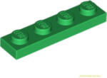 LEGO® Alkatrészek (Pick a Brick) Zöld 1X4 Lapos Elem 371028 (371028)
