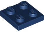 LEGO® Alkatrészek (Pick a Brick) Sötétkék 2X2 Lapos Elem 6037890 (6037890)