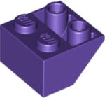 LEGO® Alkatrészek (Pick a Brick) Sötétlila 2X2/45° Fordított Elem 6133921 (6133921)