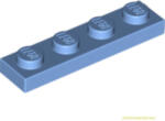 LEGO® Alkatrészek (Pick a Brick) Közép Kék 1X4 Lapos Elem 4179828 (4179828)