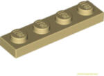 LEGO® Alkatrészek (Pick a Brick) Bézs 1X4 Lapos Elem 4113233 (4113233)