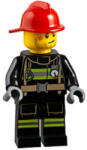 LEGO® Minifigurák Fire - Reflective Stripes, Stubble Beard, Red Helmet cty0951 (cty0951)