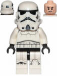 LEGO® Minifigurák Imperial Stormtrooper (Dual Molded Helmet, Gray Squares on Back) - Male, Light Nougat Head, Scowl sw0997b (sw0997b)