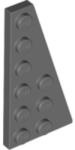 LEGO® Alkatrészek (Pick a Brick) Sötét Kékesszürke 3X6 Elem Jobb Oldali Csatlakozással 4290150 (4290150)