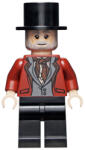LEGO® Minifigurák Varázsló - HP Varázs Világ Férfi, Fekete kalap, Sötétpiros öltöny, Fekete nadrág hp301 (hp301)
