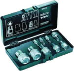 HAZET tool set TORX 1557/9 9 pcs (1557/9) - pcone Set capete bit, chei tubulare