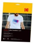 Kodak pólóra vasalható hőtranszfer fotópapír, világos színű pólókhoz, A4, 5db (KO-3510560) (KO-3510560)