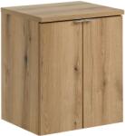 Comad Set dulap Comad Nova Oak NOVA OAK A 82-50-2D, blat Comad Nova Oak NOVA OAK A 89-50 (SETNOABOAK50CMD)