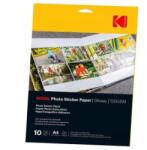 Kodak ragasztható fotópapír fényes A4 10db (KO-3510652) (KO-3510652)