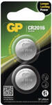 GP Batteries EMOS B15163, GP Lítium gombelem CR2016 2db/bliszter (B15163)