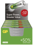 GP Batteries EMOS B0114T, GP Super Alkáli elem AAA, display box (B0114T)
