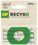 GP Batteries EMOS B25162, GP ReCyko NiMH Akkumulátor HR03 (AAA) 650mAh 2db (B25162)